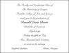 UGA Graduation INVITATION - Red & Gold Foil on Soft Ivory with Soft Ivory Envelopes