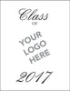 High School Graduation Invitation - Custom Crest